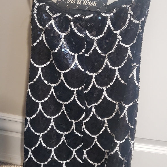 Sz Small sequence strapless dress - Picture 2 of 2